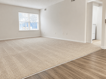 Window coverings included in all homes